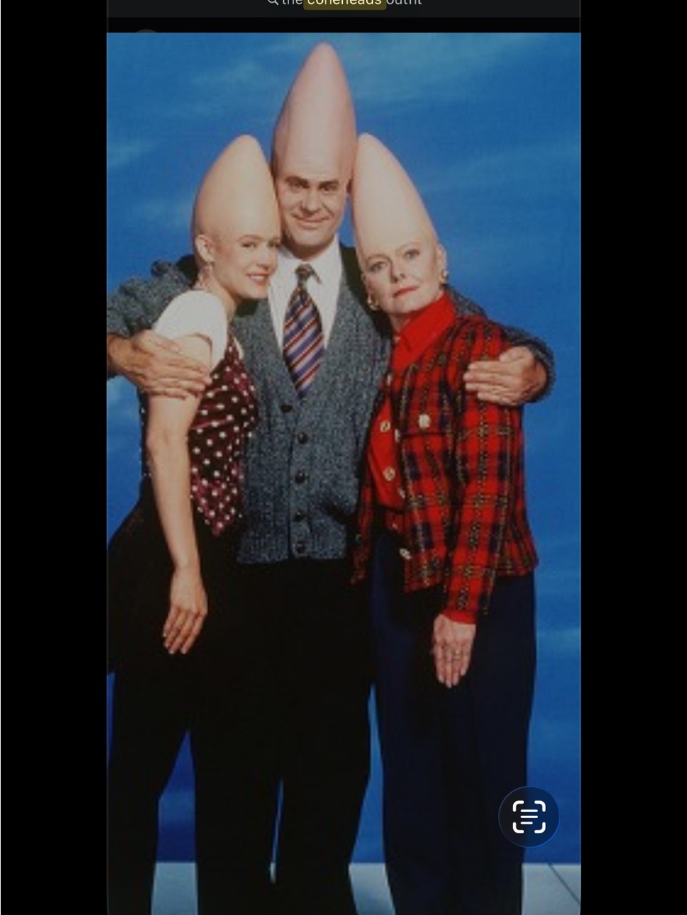 Coneheads halloween costume DIY Beldar and Prymaat couples costume